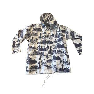 VTG Michigan Rag Co Lighthouse Hooded Jacket NWT – Men’s Medium / Unisex Coastal